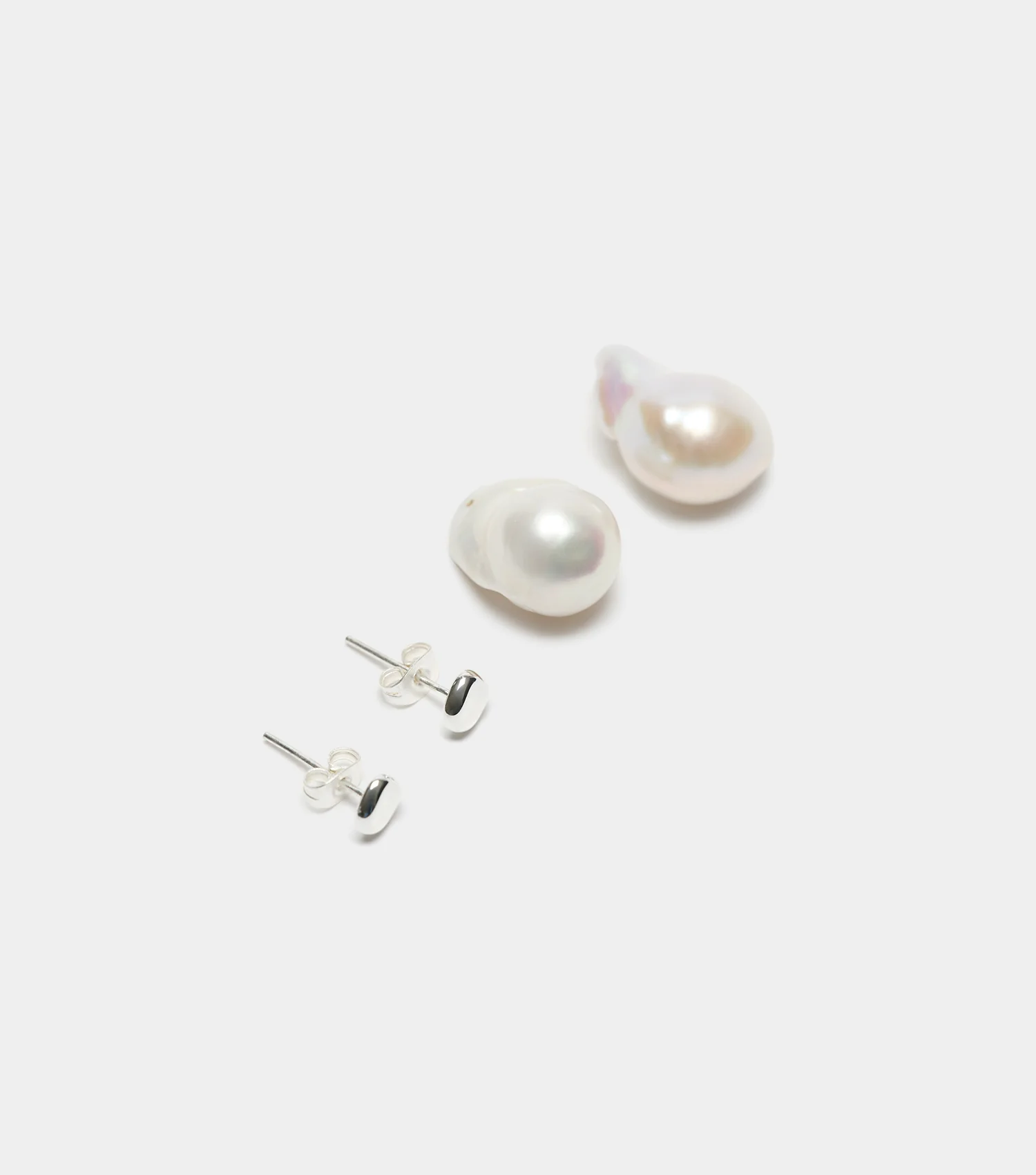 The Pearl Earrings - White Gold - Image 5